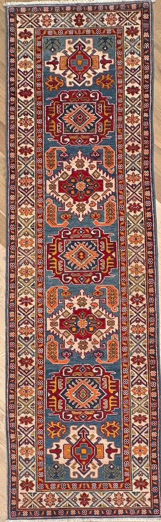 Kazak handmade runner 293x84 cm