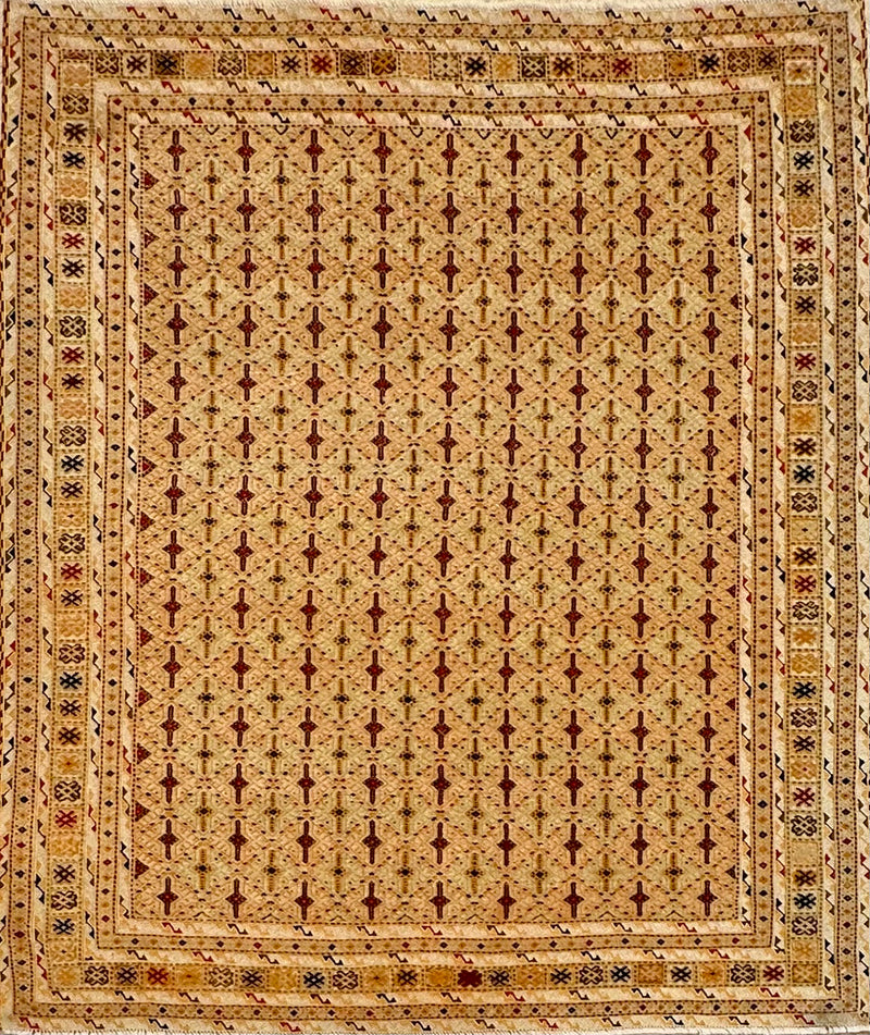 HANDMADE AFGHAN MUSHWANI KILIM | 190x160 CM|