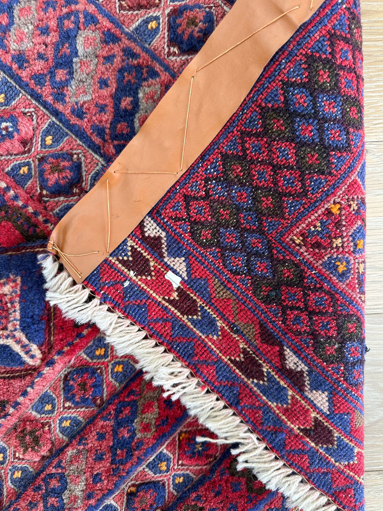 HANDMADE AFGHAN MUSHWANI KILIM | 196x148 CM|
