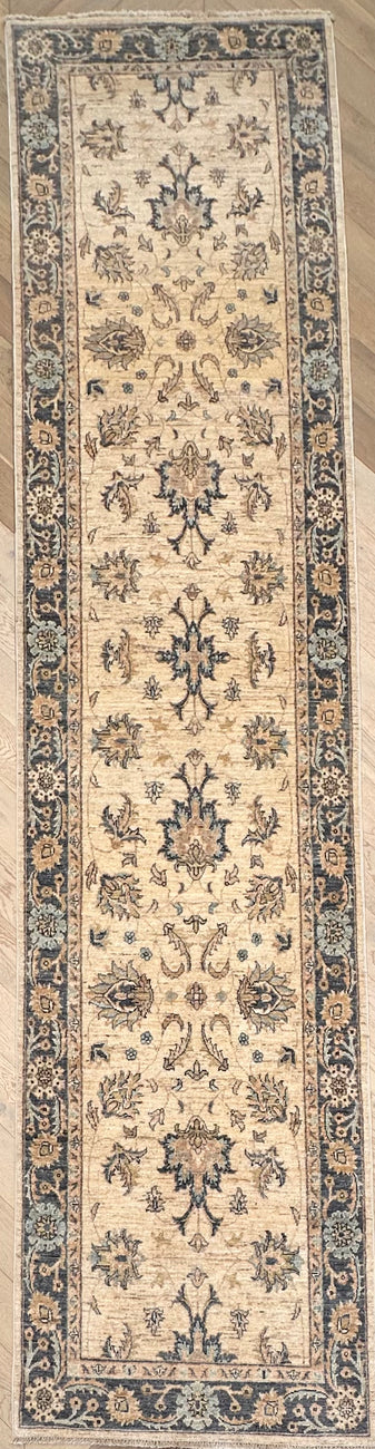 Chobi handmade runner 383x89  cm