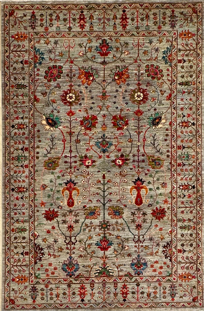 Afghan handmade rug,Chobi. Size:299x199 cm