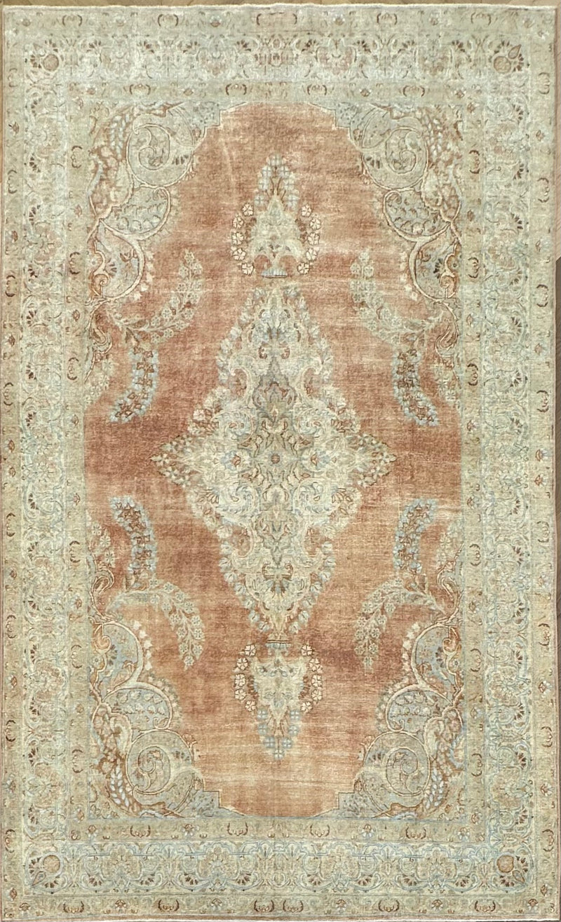 Hand woven Turkish vintage rug 316x194 cm - SamaRugs