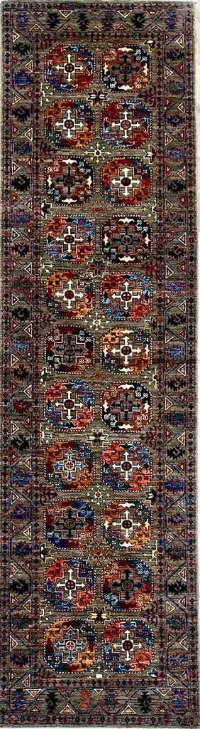 Hand made Chobi rug-runner 300x81 cm