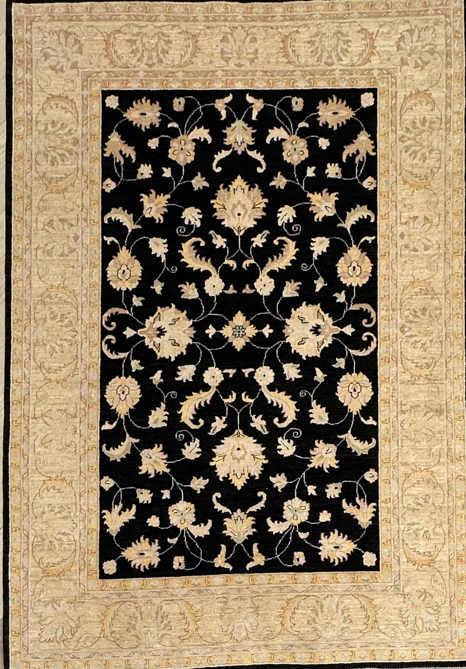 Afghan handmade rug,Chobi. Size:263x182 cm