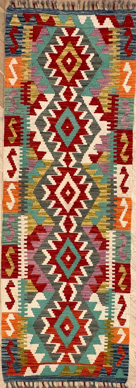 Chobi Kilim runner 202x69 cm