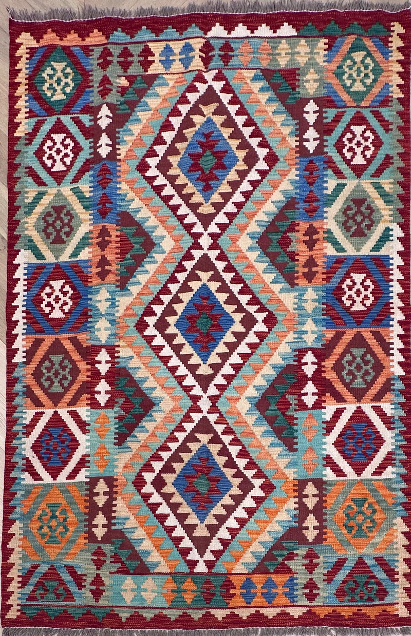 Chobi Kilim 204x135 cm
