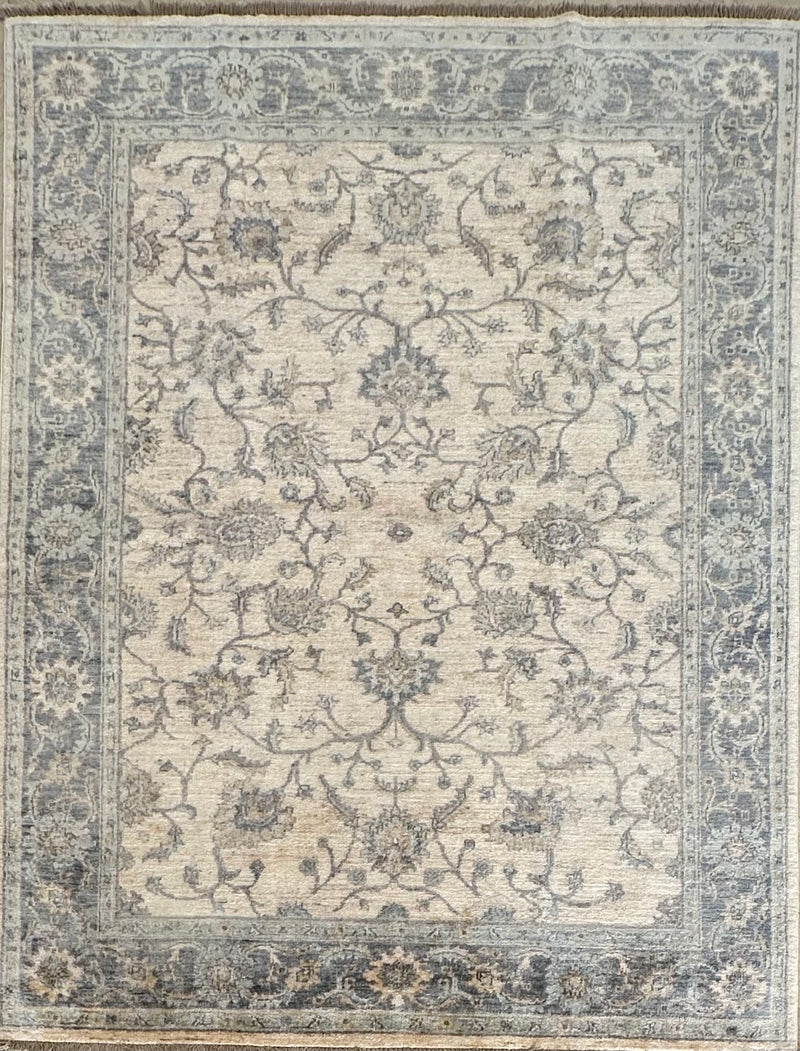 Afghan handmade rug,Chobi. Size:196x152 cm
