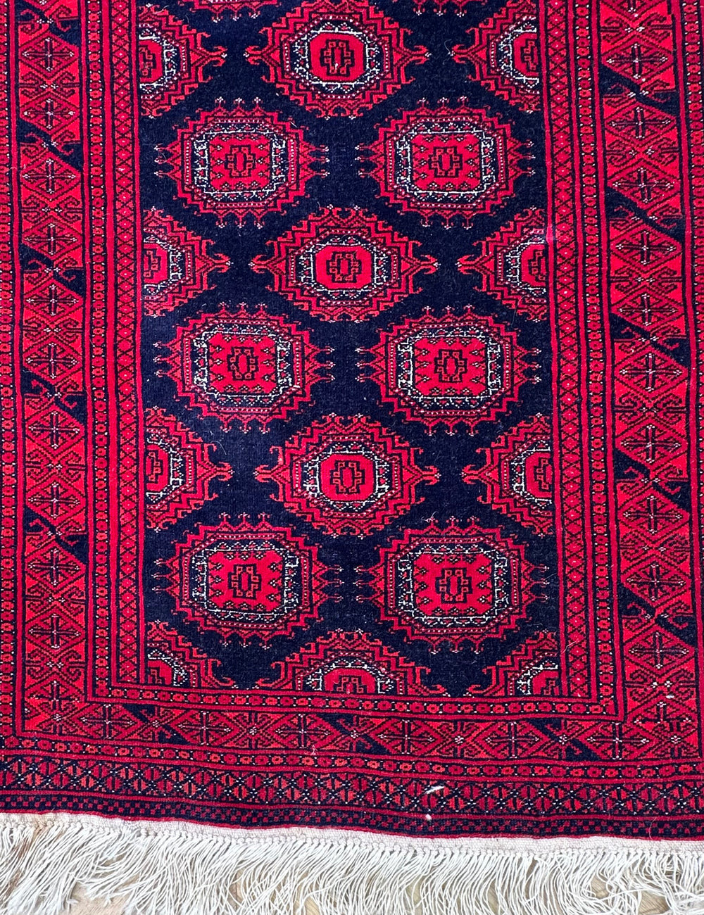 Khoja Roshnai handmade runner 373x83 cm