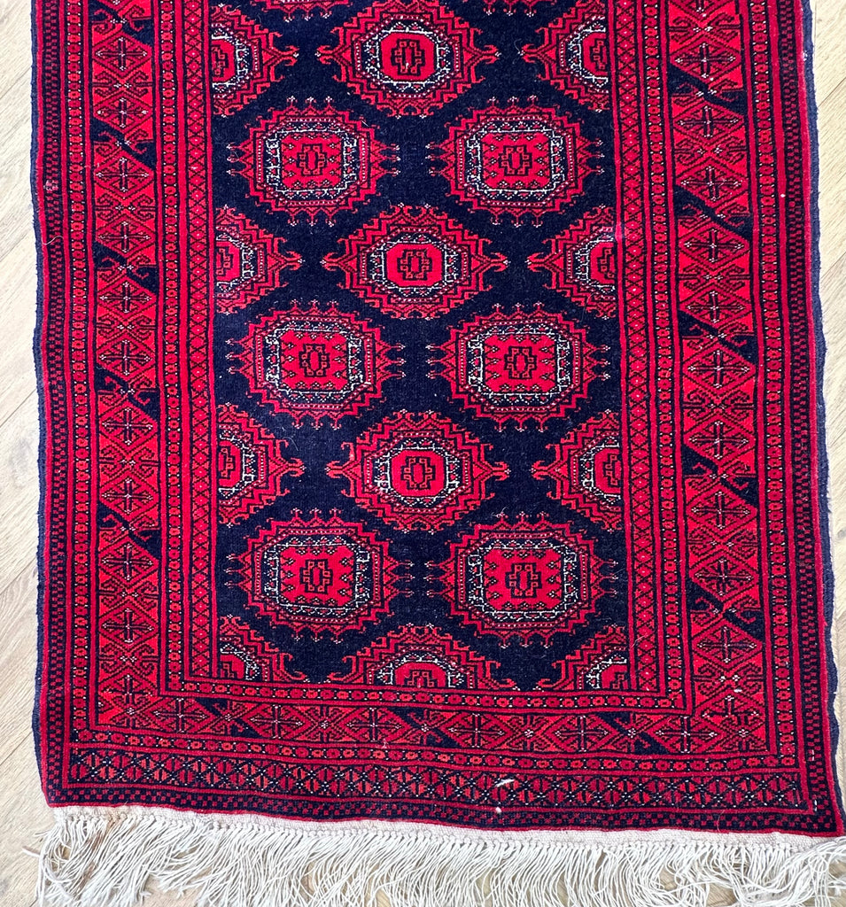 Khoja Roshnai handmade runner 373x83 cm