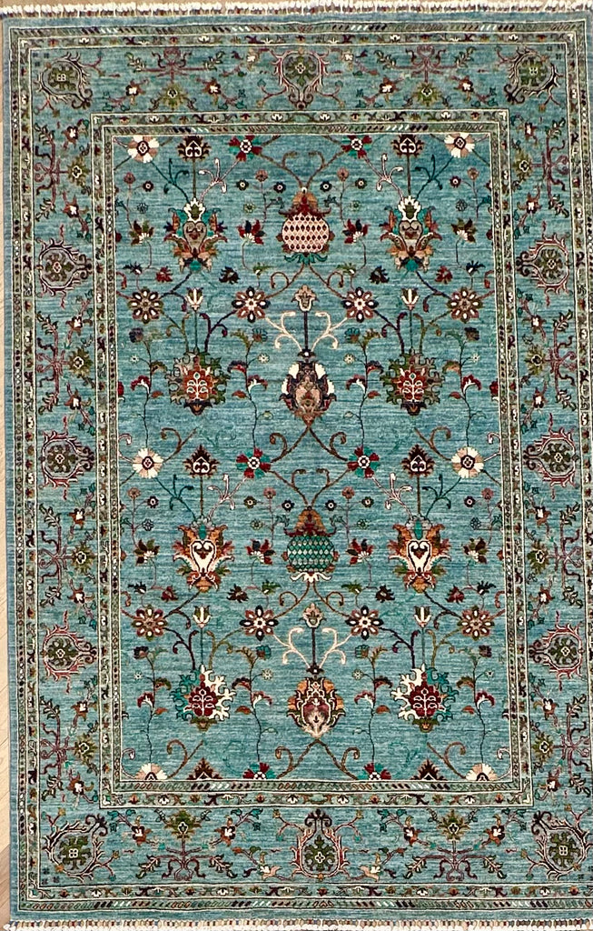 Afghan handmade rug Chobi.Size:308x204 cm