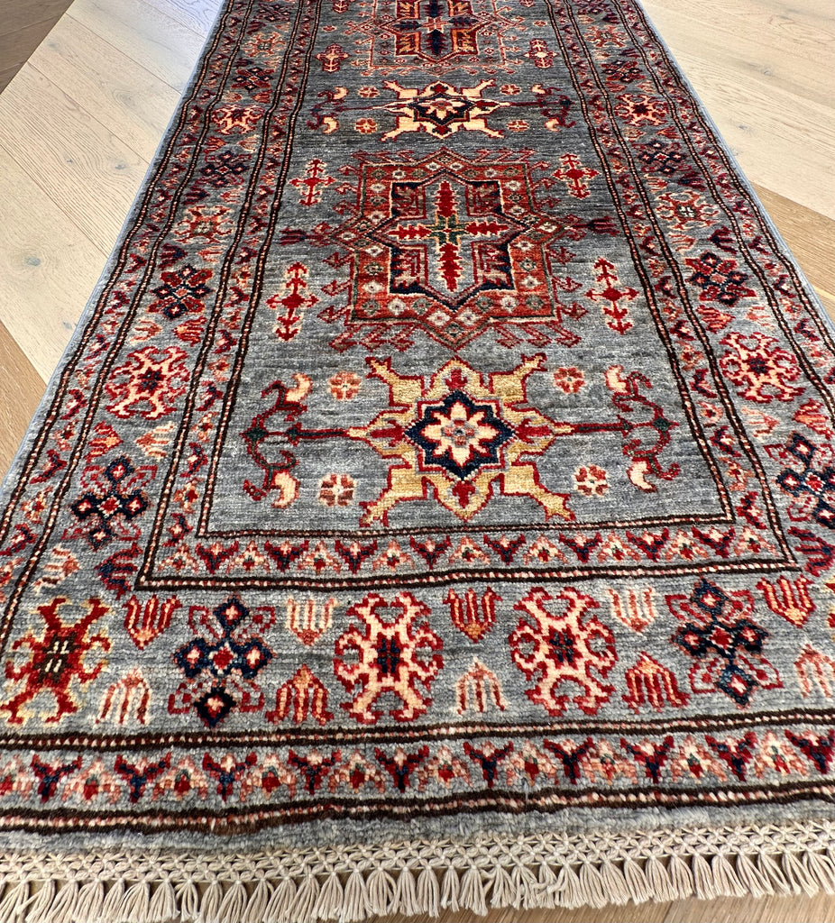 Handmade Chobi rug-runner 275x79 cm