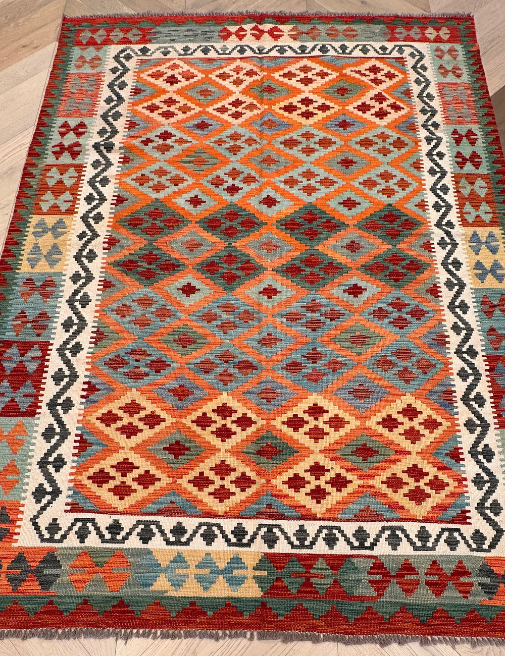 Chobi Kilim 252x180 cm
