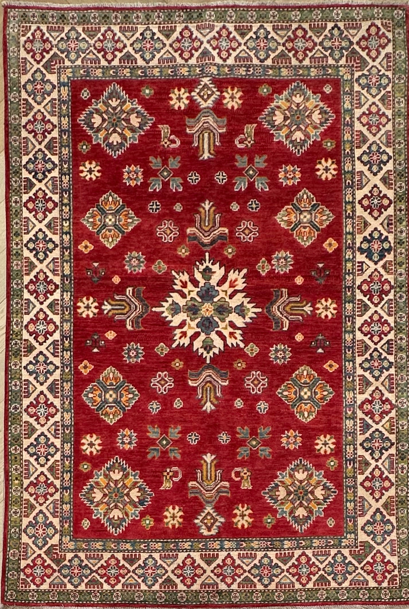 Kazak handmade rug 210x142 cm