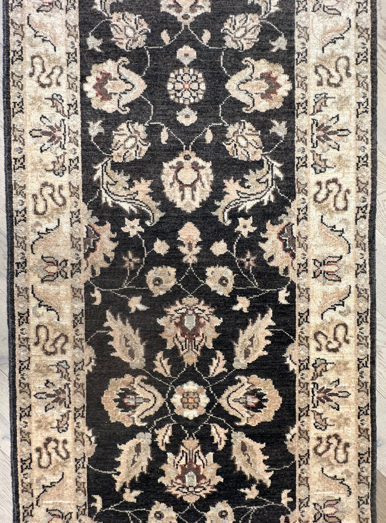 Hand made Chobi rug-runner 290x79 cm