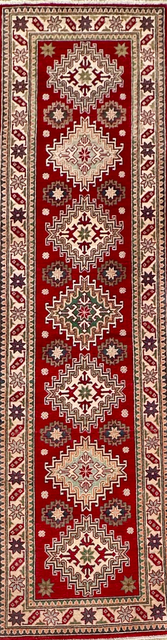 Kazak handmade runner 292x80 cm