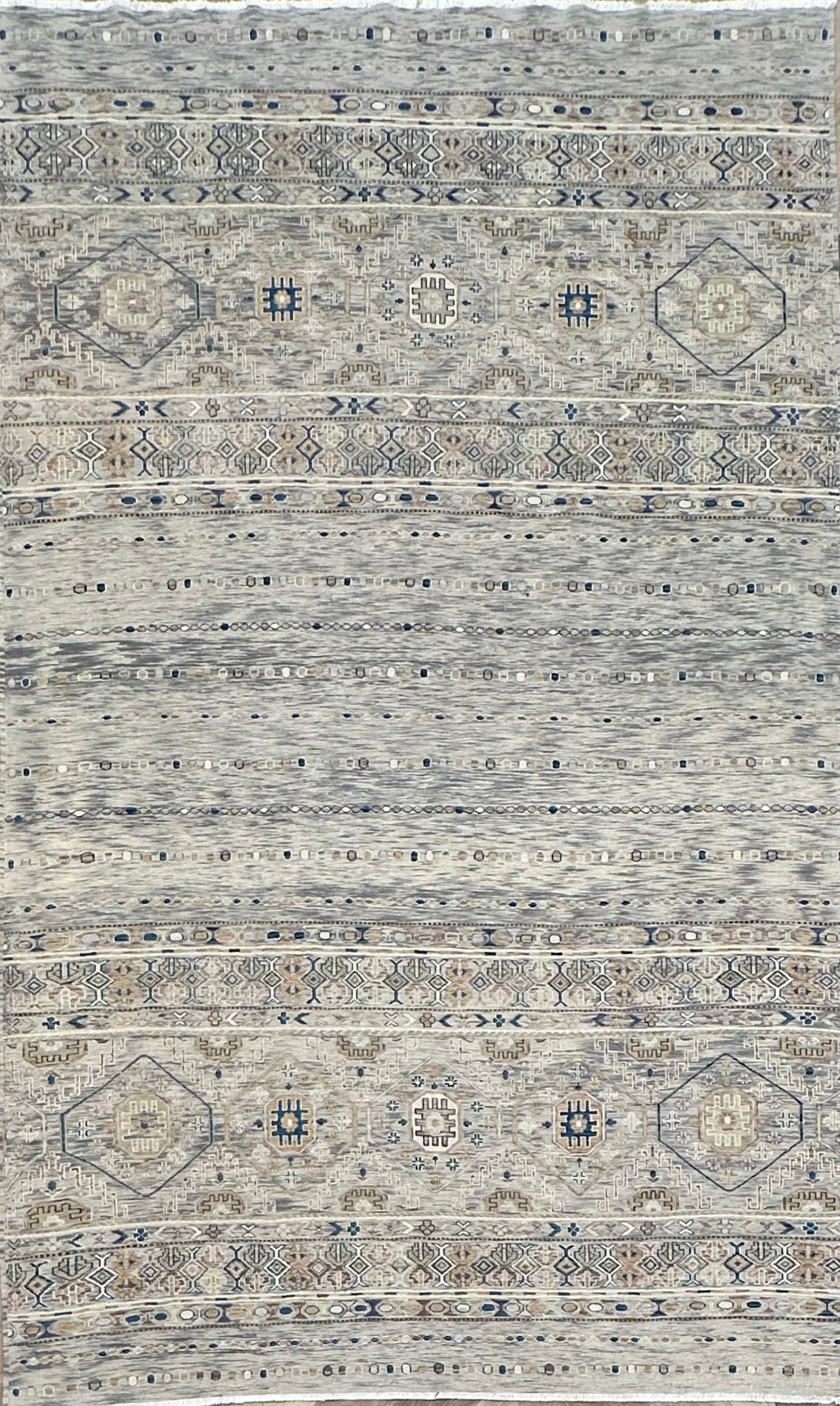 Hand woven Turkish vintage rug 312x187 cm