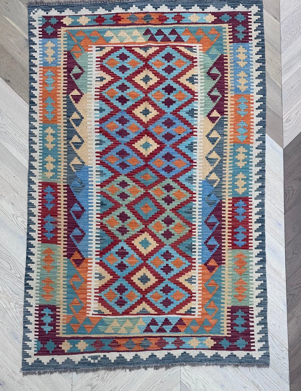 Chobi Kilim 198x124 cm