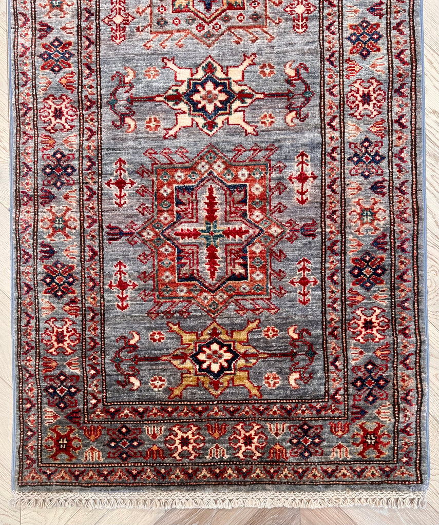 Handmade Chobi rug-runner 275x79 cm