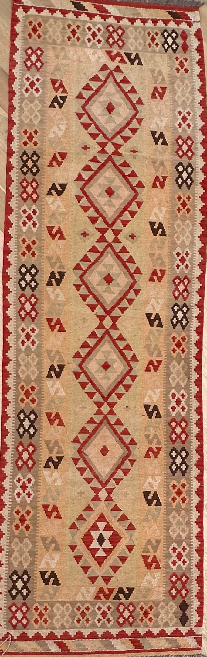 Runner Chobi Kilim 287x85 cm