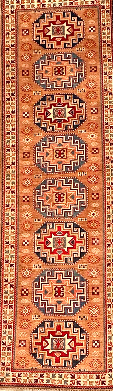 Kazak handmade runner 282x81 cm