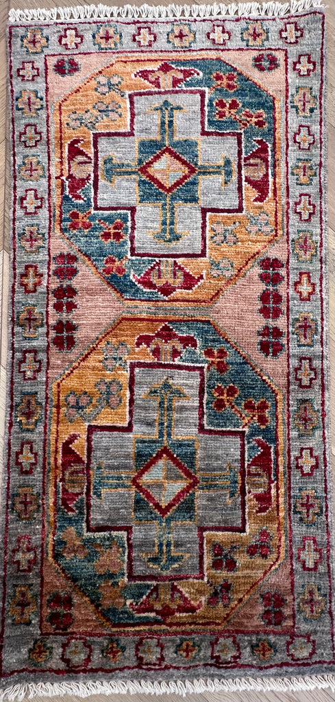 Handmade Afghan door mat rug