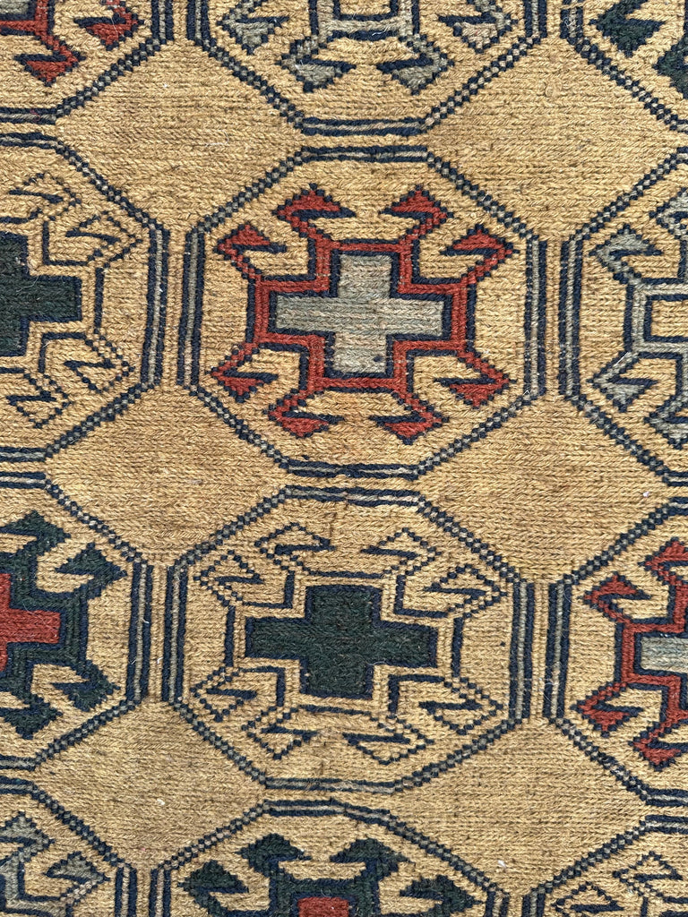 HANDMADE AFGHAN MUSHWANI KILIM | 215x146 CM|
