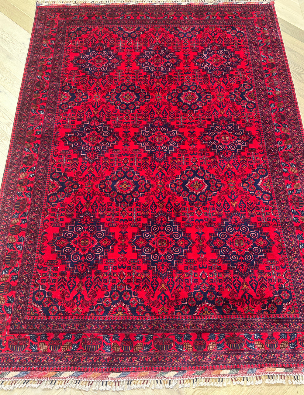 Khal Mohammadi 300x200 cm- Traditional red rug