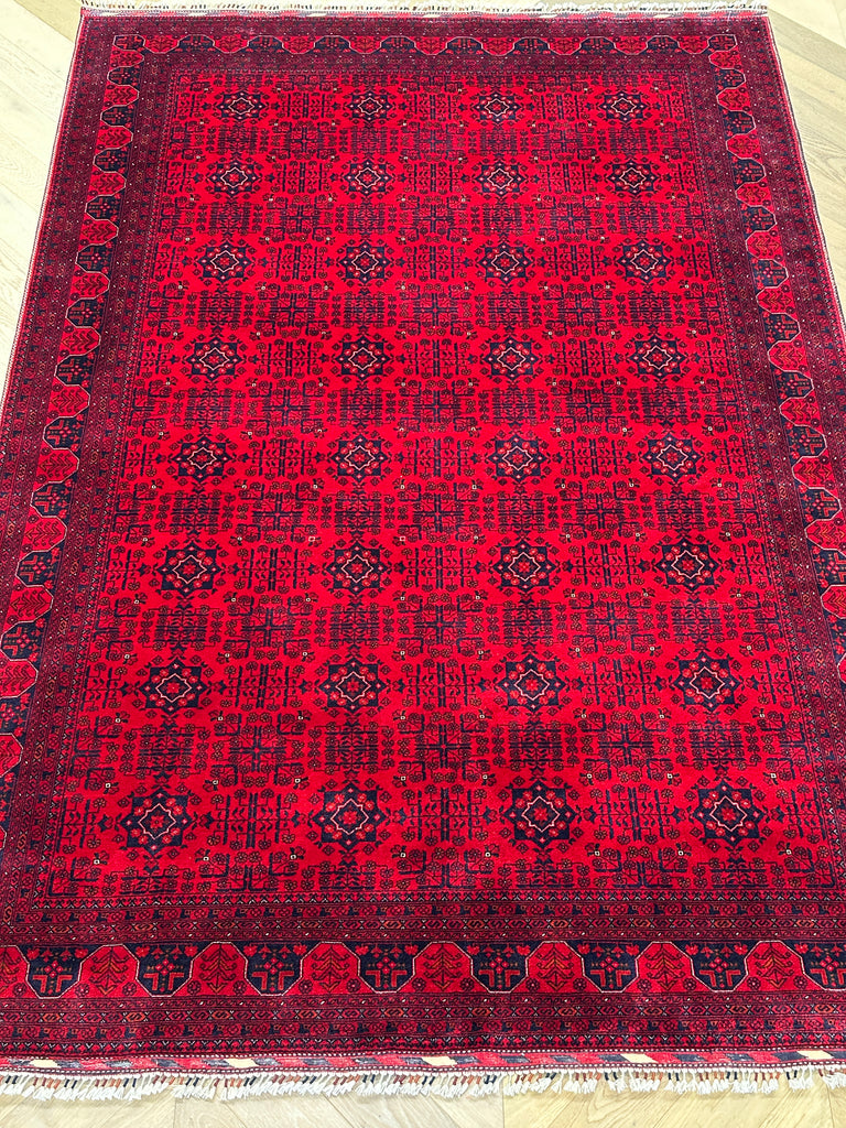Khal Mohammadi 303x203 cm Traditional red rug