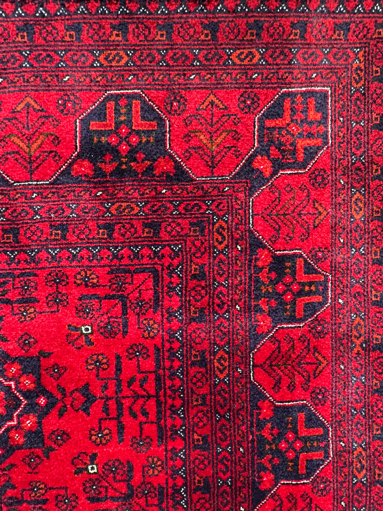 Khal Mohammadi 303x203 cm Traditional red rug