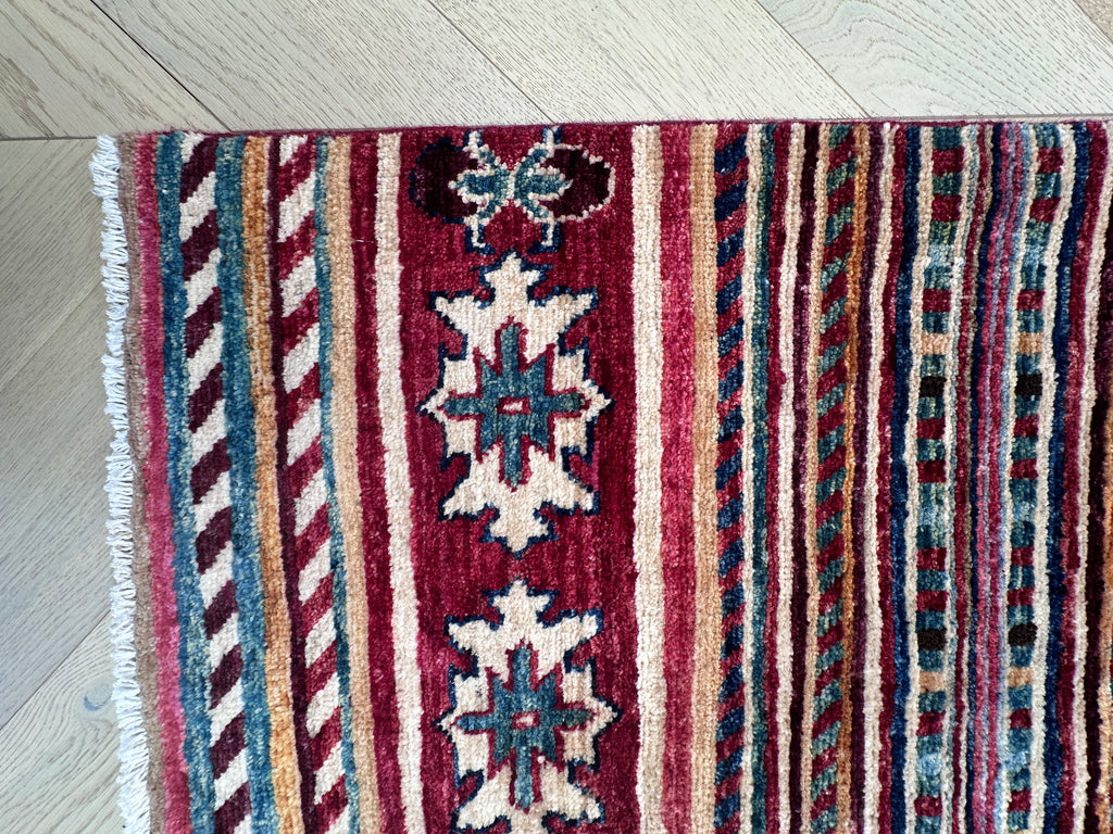 Handmade Afghan door mat rug