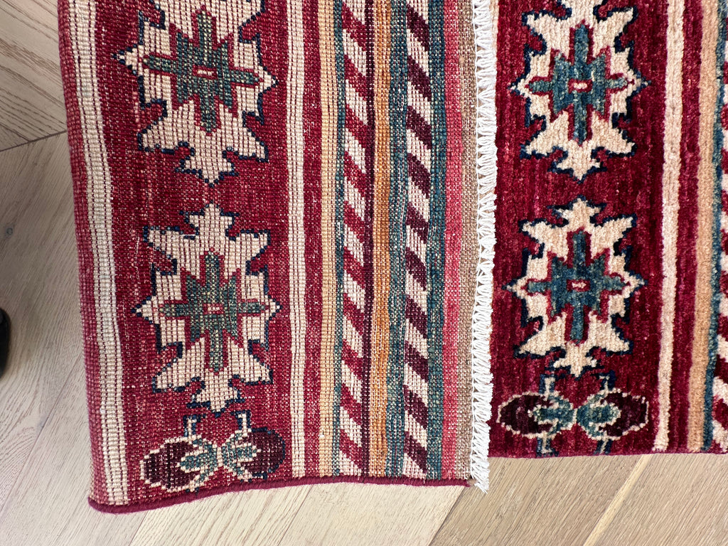 Handmade Afghan door mat rug