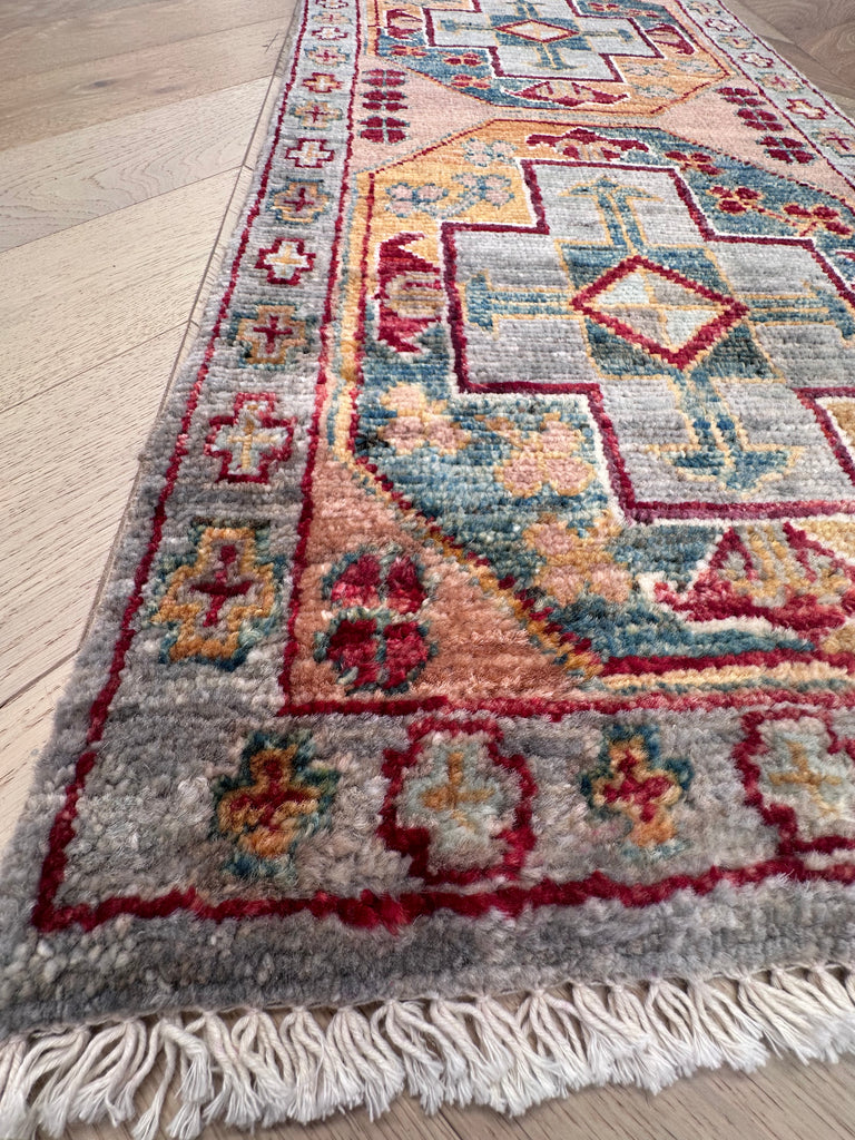 Handmade Afghan door mat rug