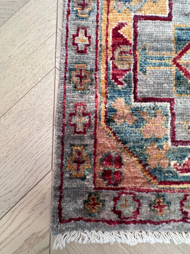 Handmade Afghan door mat rug