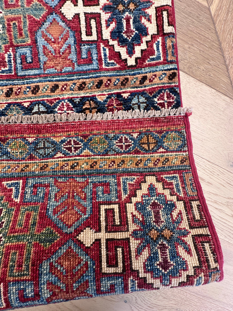 Handmade Afghan door mat rug