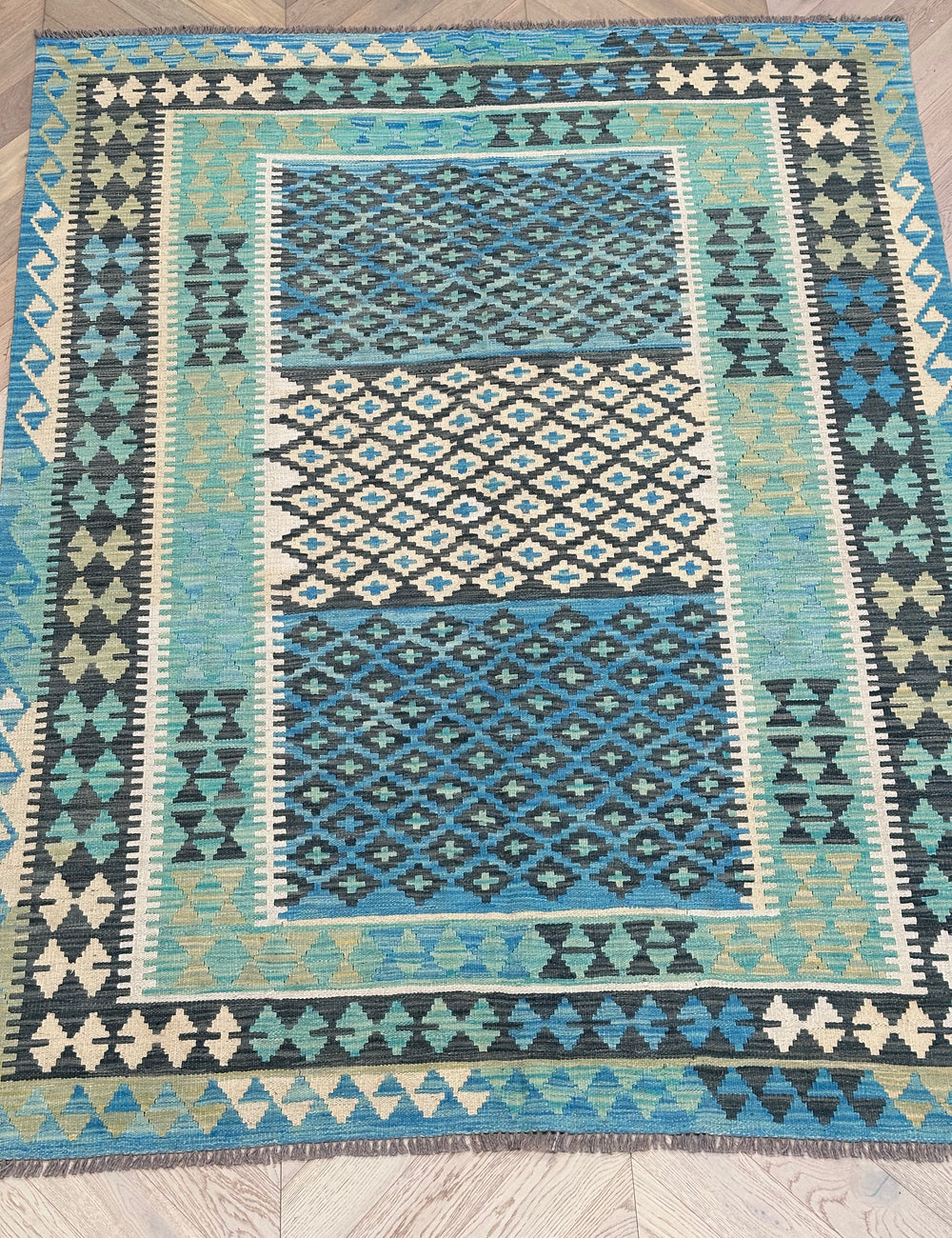 Chobi Kilim 251x191 cm