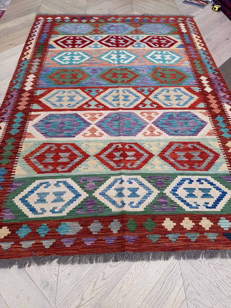 Chobi Kilim 251x174 cm