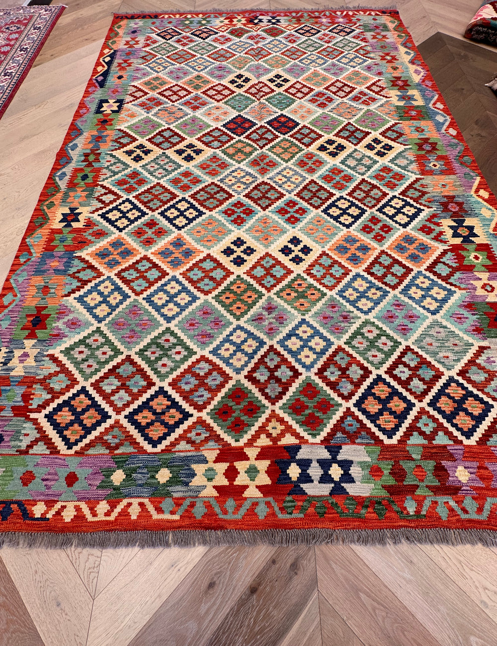 Chobi Kilim 302x 200cm