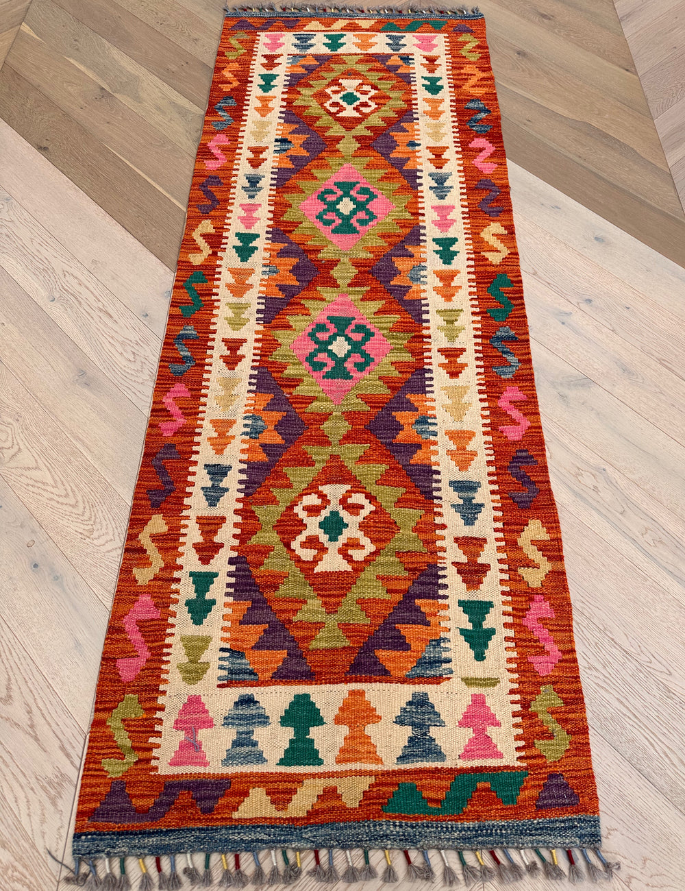 Runner Chobi Kilim 198x70 cm