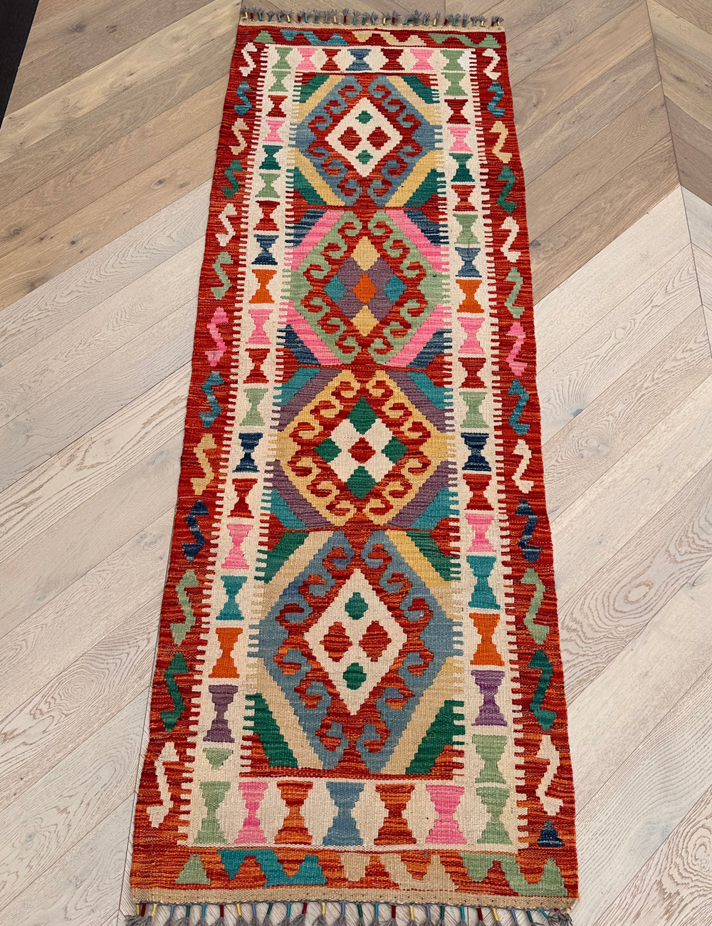 Runner Chobi Kilim 213x71 cm