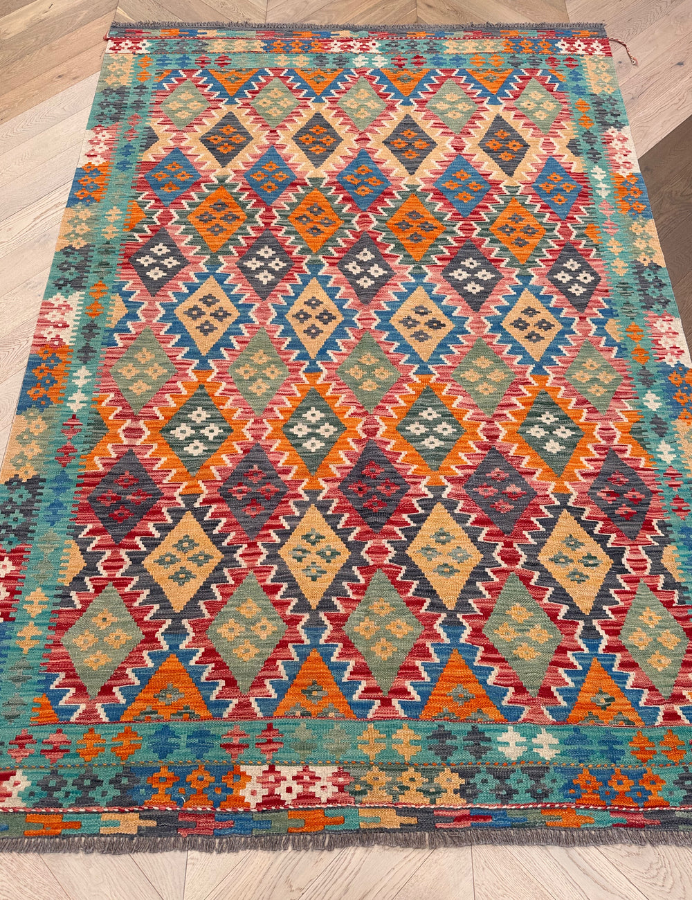 Chobi Kilim 258x176 cm