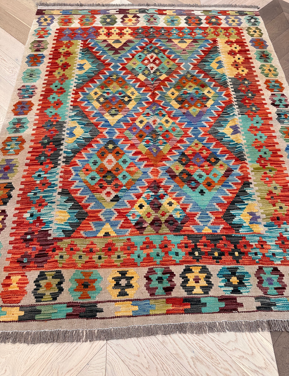 Chobi Kilim 195x150 cm