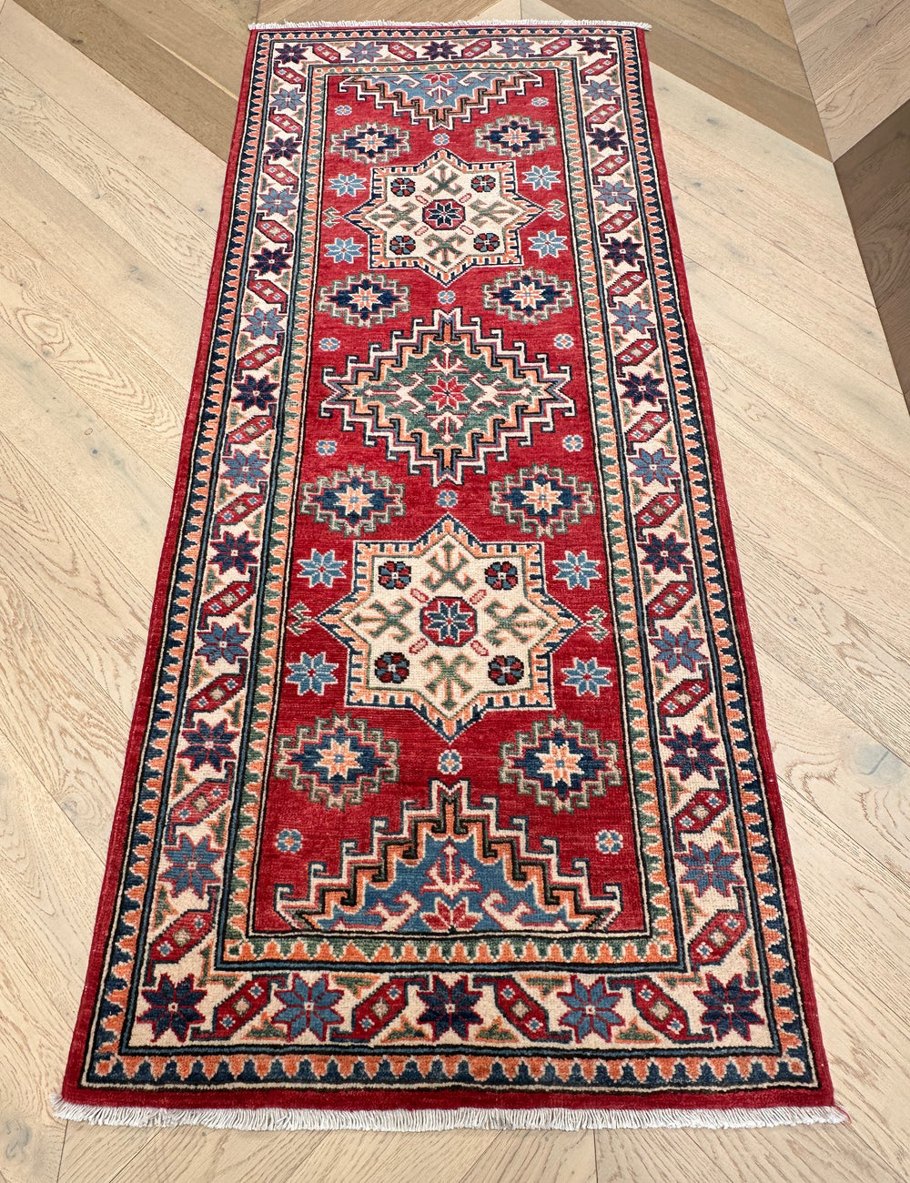 Kazak handmade runner 189x80 cm