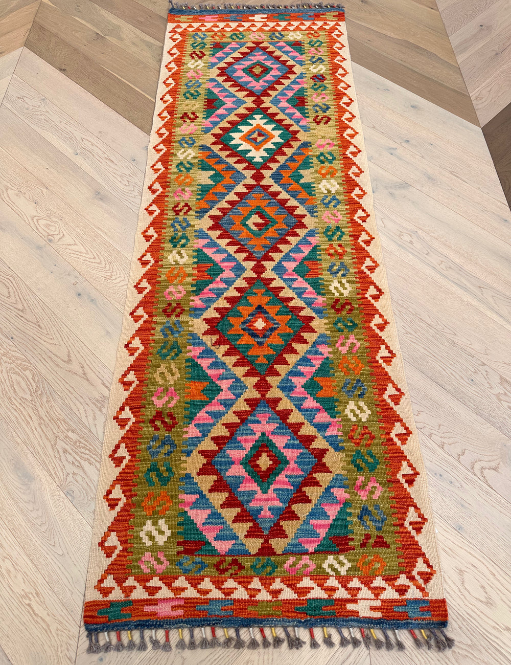 Kilim runner 216x69 cm