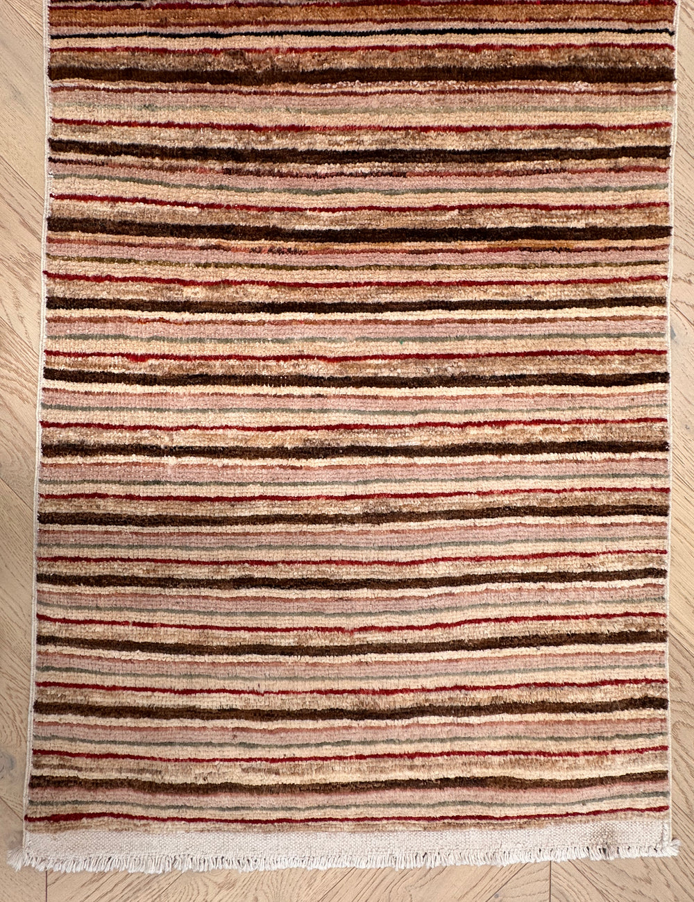 Handmade Gaba rug-runner 195x68 cm
