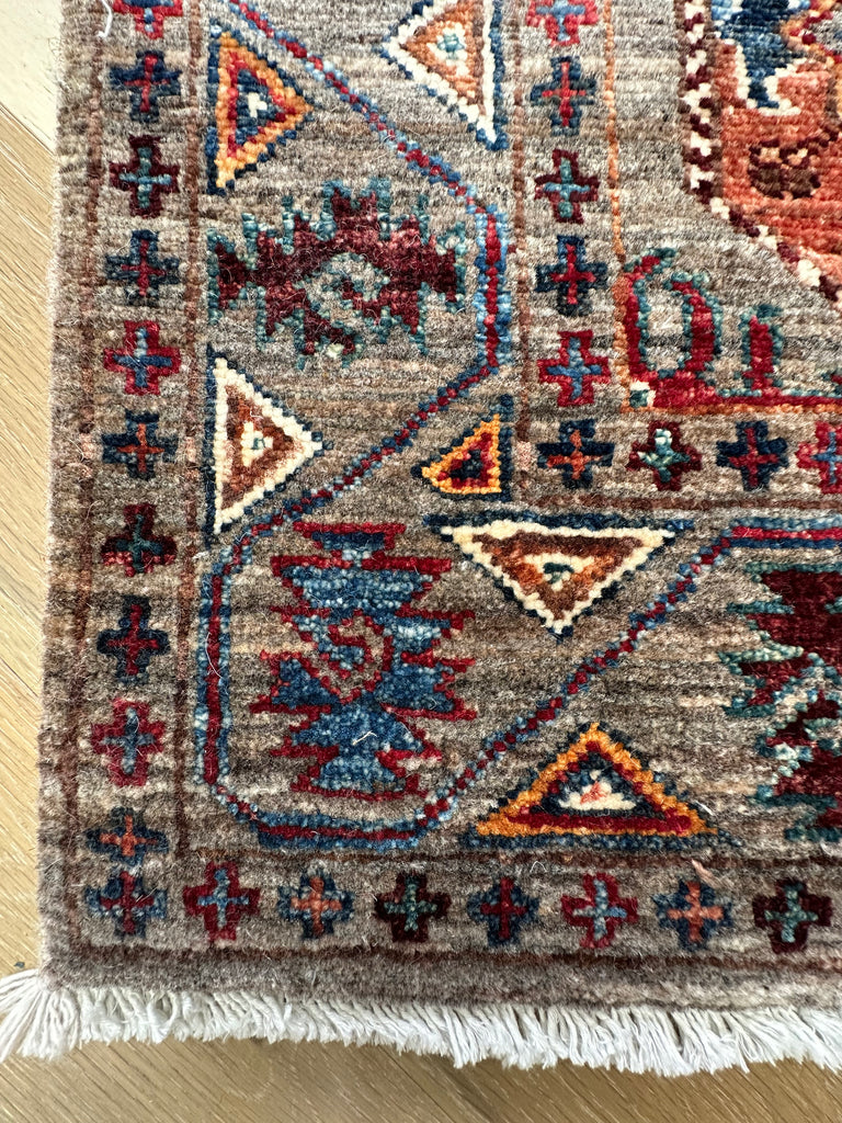 Handmade Chobi rug-runner 300x85 cm