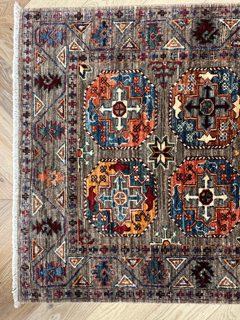 Handmade Chobi rug-runner 300x85 cm