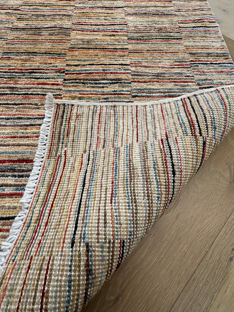 Handmade Gaba rug-runner 251x73 cm