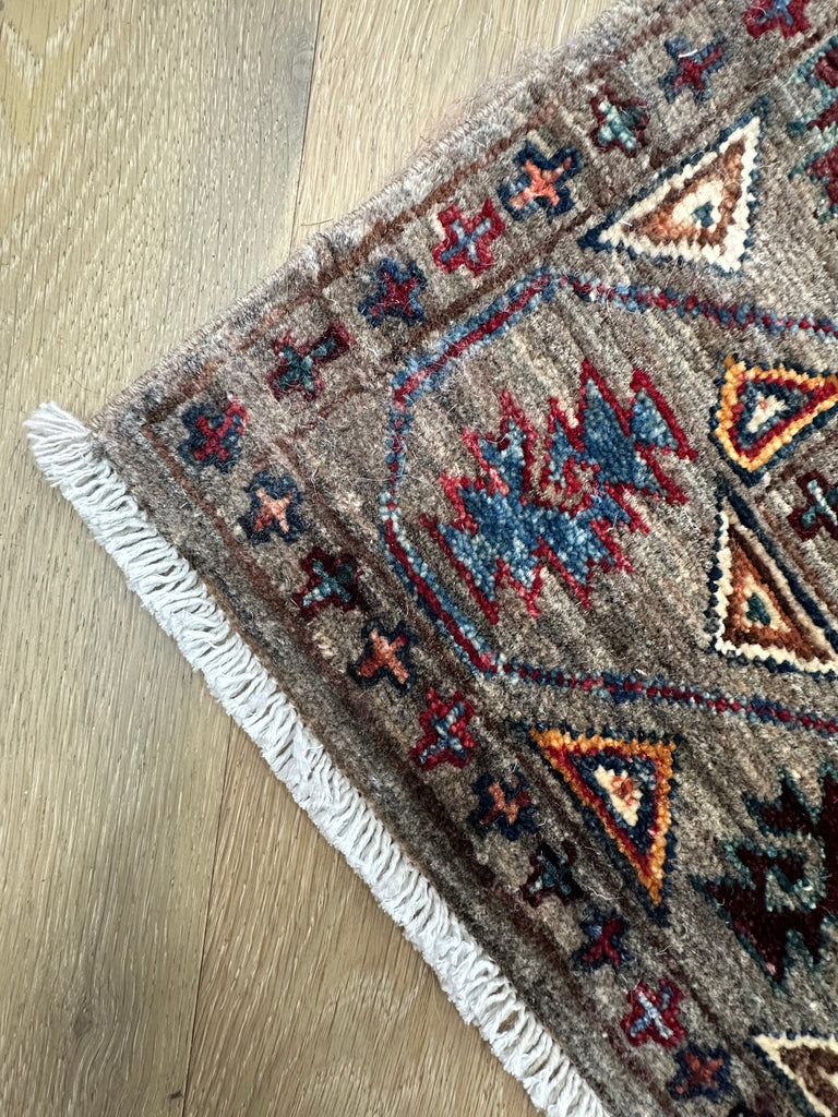 Hand made Chobi rug-runner 300x81 cm