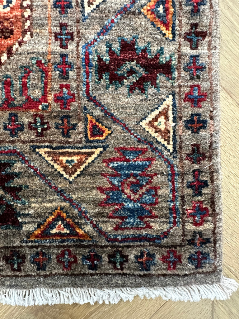 Hand made Chobi rug-runner 300x81 cm