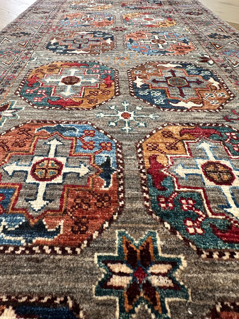 Hand made Chobi rug-runner 300x81 cm